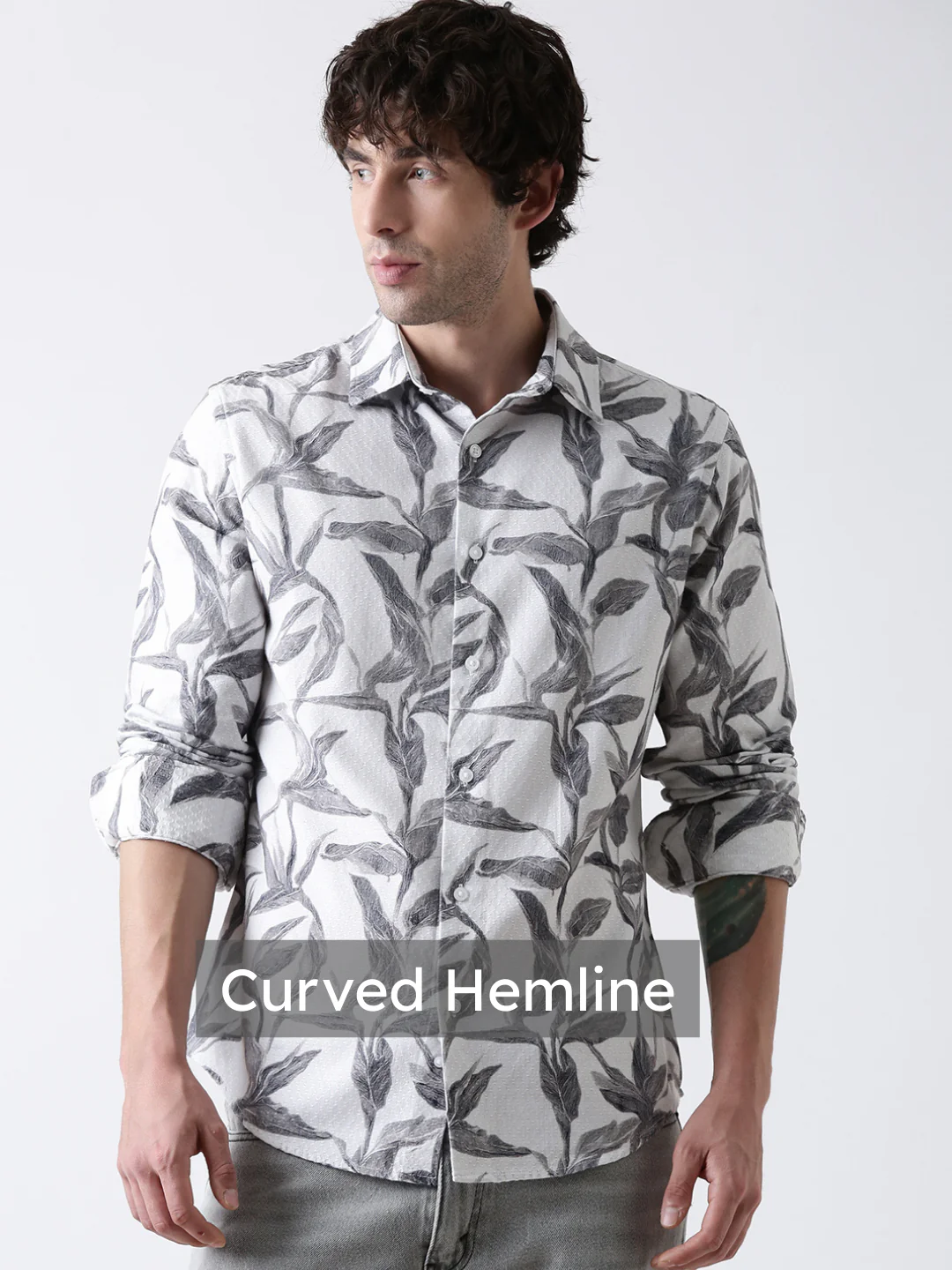 Leaf Print Shirt - Image 7