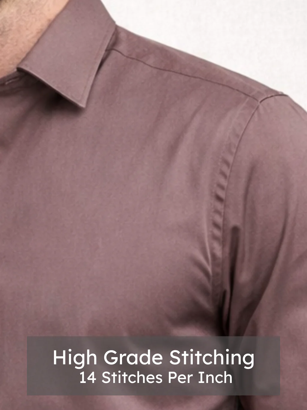Twilight Mauve Luxe Stretch Shirt - Image 5