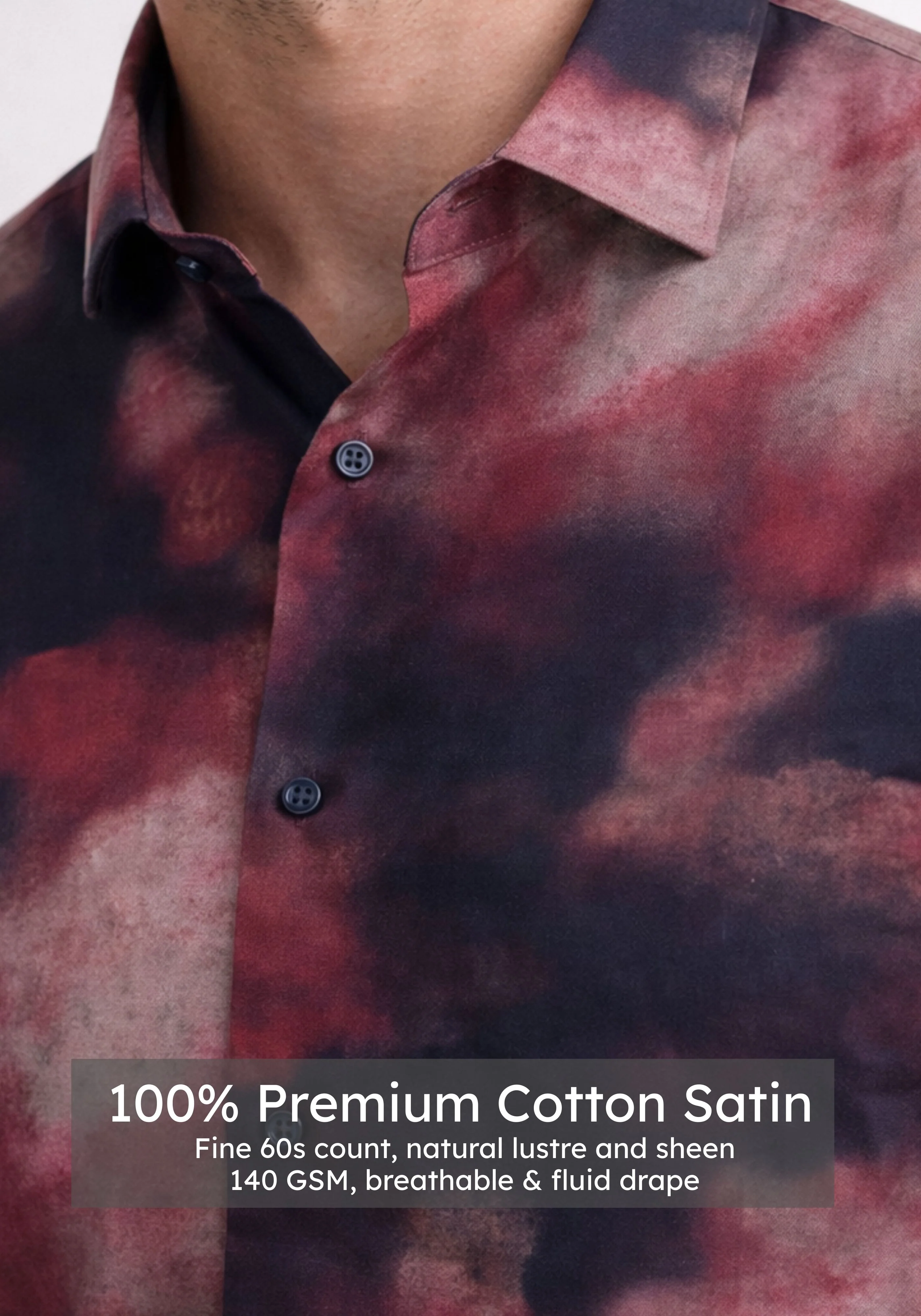 Midnight Aura Print Shirt - Image 4