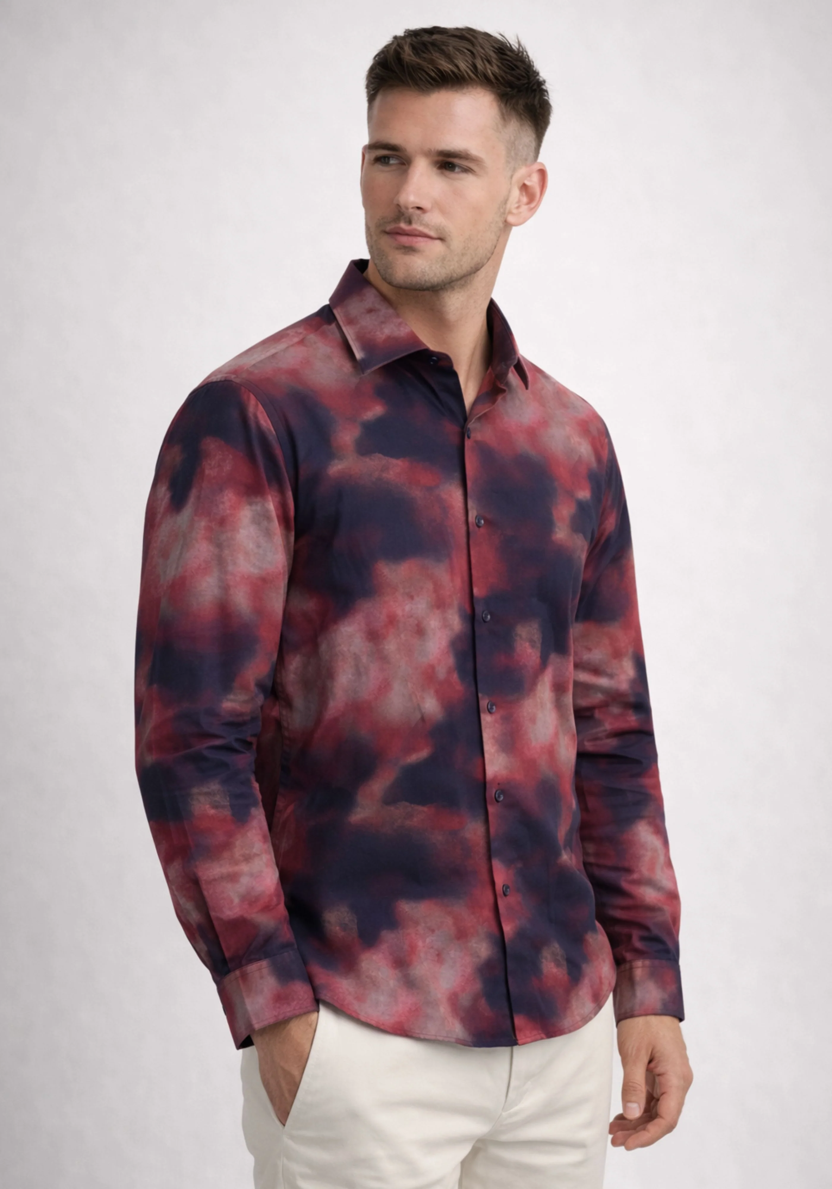 Midnight Aura Print Shirt - Image 6